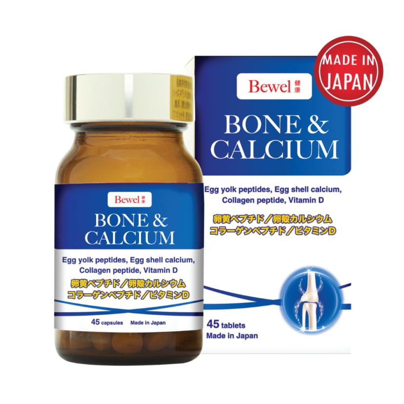 Hình Viên uống canxi BEWEL BONE & CALCIUM Cho Xương Khớp và Chiều Cao 1