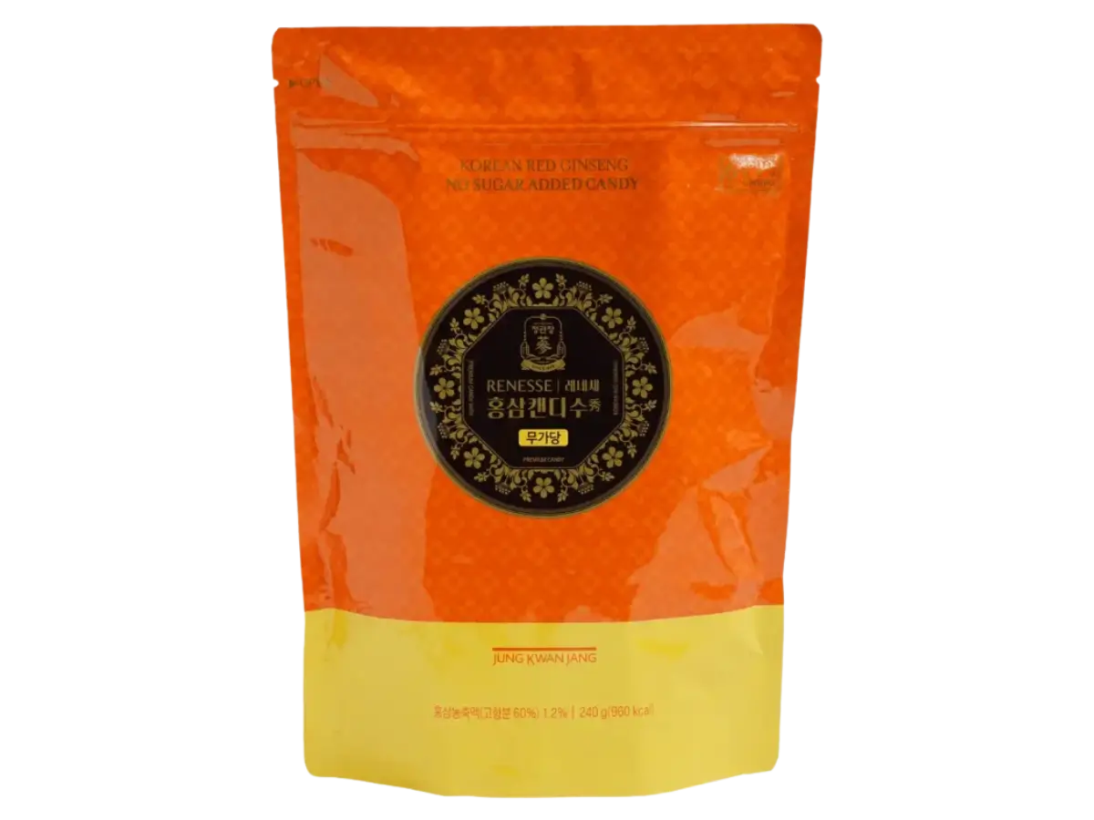 Kẹo hồng sâm KGC Renesse không đường 240g