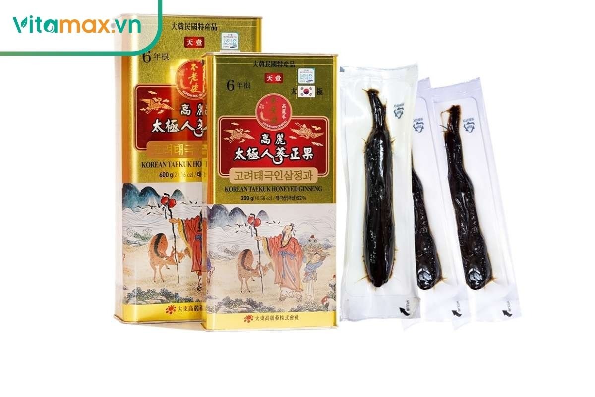 thái cực sâm tẩm mật ong Hàn Quốc – quà biếu cao cấp cho sức khỏe