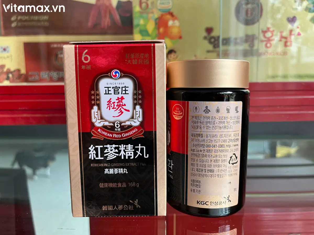 Tinh chất hồng sâm KGC Extract Pills chính hãng Hàn Quốc - Hình ảnh tại cửa hàng Vitamax.vn