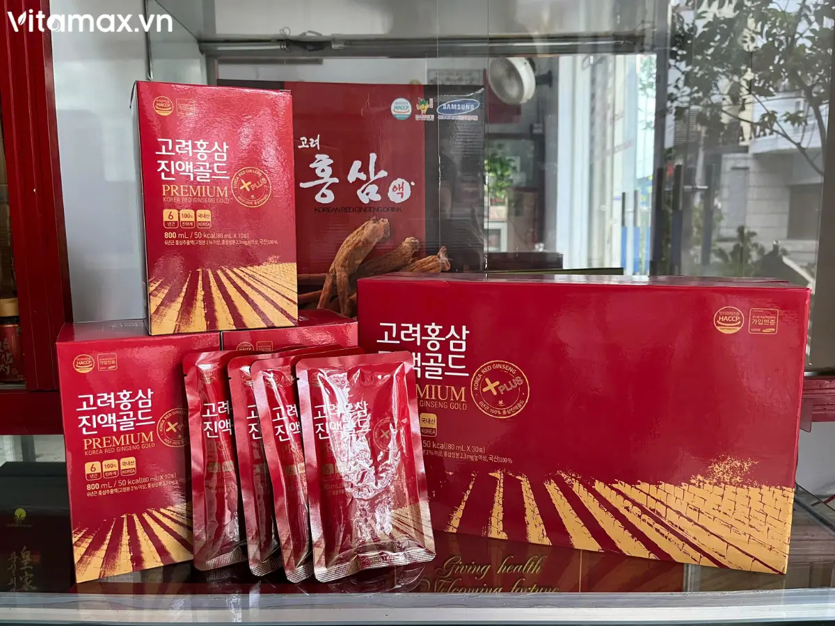 Nước hồng sâm nguyên chất Daedong Premium chính hãng - Hình ảnh tại cửa hàng Vitamax.vn