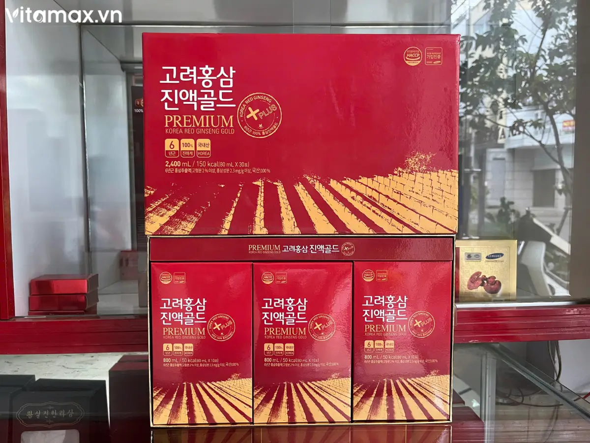 Nước hồng sâm nguyên chất Daedong Premium chính hãng - Hình ảnh tại cửa hàng Vitamax.vn